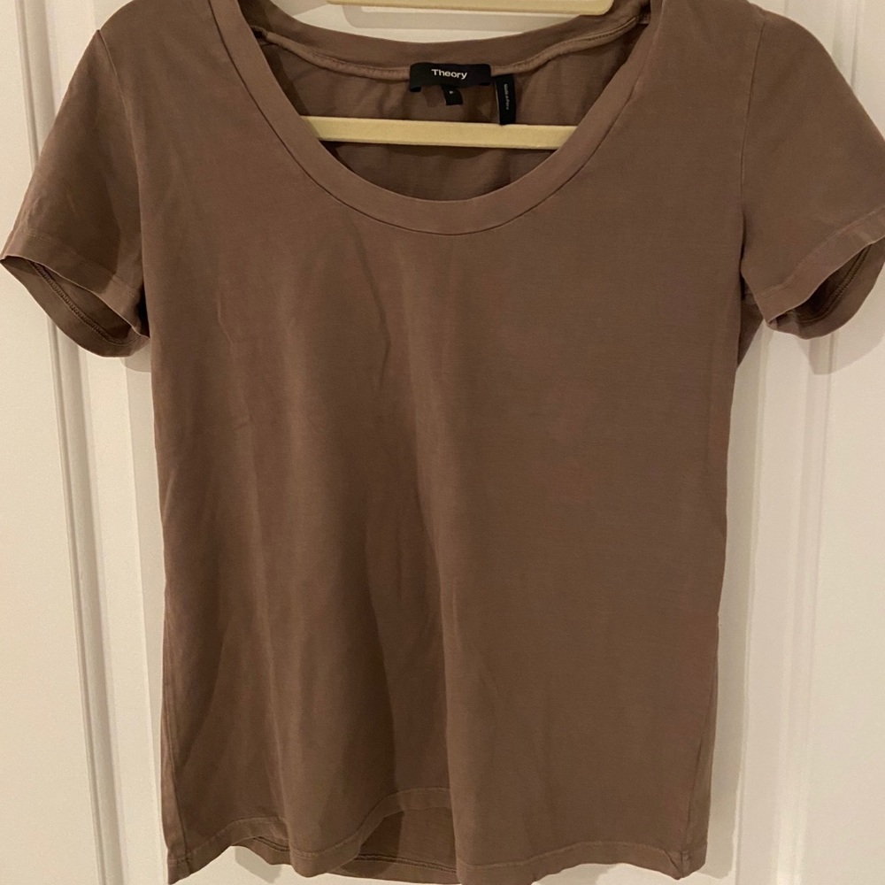 Theory Brown Tee Shirt